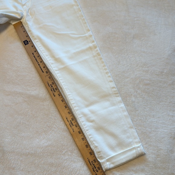 Lucky Brand Sienna Cigarette Slim Boyfriend White Jeans - Picture 11 of 15